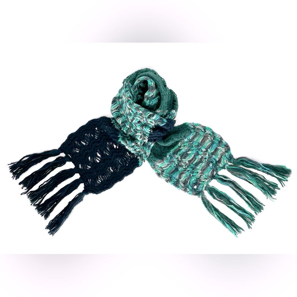NWOT Simply Vera Vera Wang Knit Scarf & Ombré Gloves - Picture 2 of 12